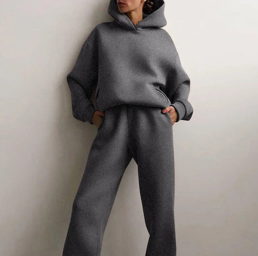 Absurd Essentials Charcoal Grey Tracksuit